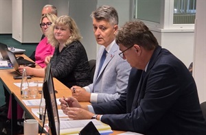 Generální ředitel SŽ Bc. Jiří Svoboda, MBA při kolektivním vyjednávání